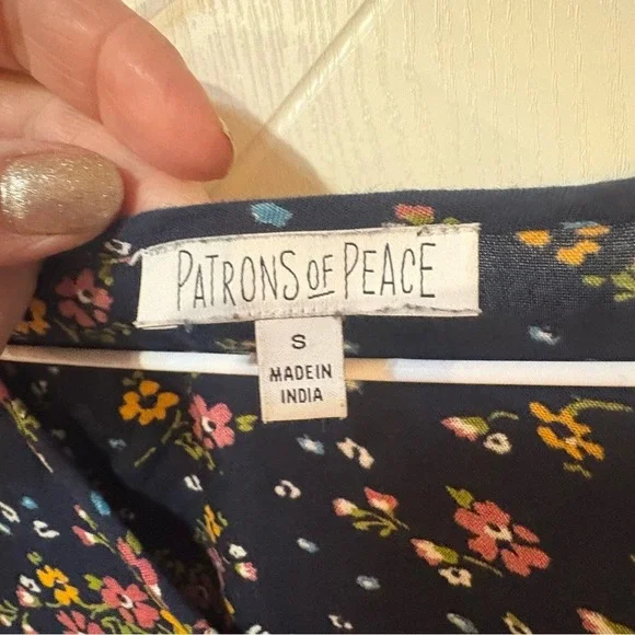 Holly & Whyte Lindex Gray Striped Long Sleeve Turtleneck Viscose Knit Top L - Picture 10 of 10